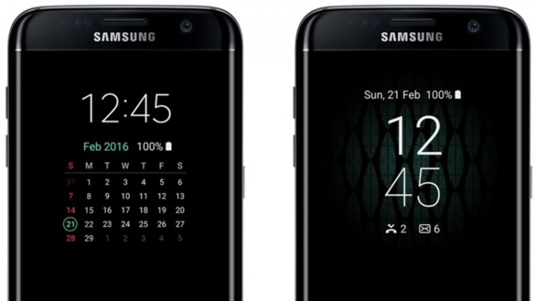 alway on display samsung galaxy s7 edge