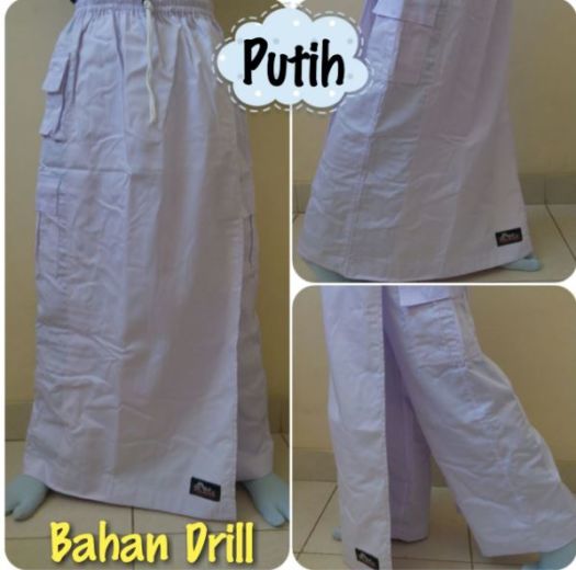 Rok celana Muslimah 2 in 1