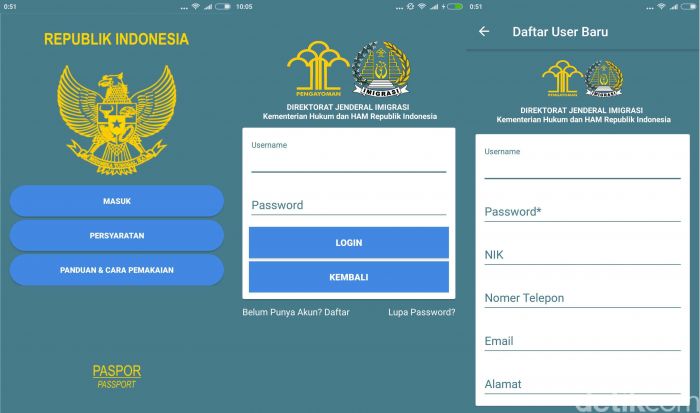 Cara Daftar Antrian dan Membuat Paspor Baru lewat Aplikasi online