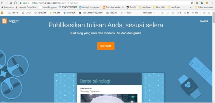 Cara Membuat Blog Gratisan