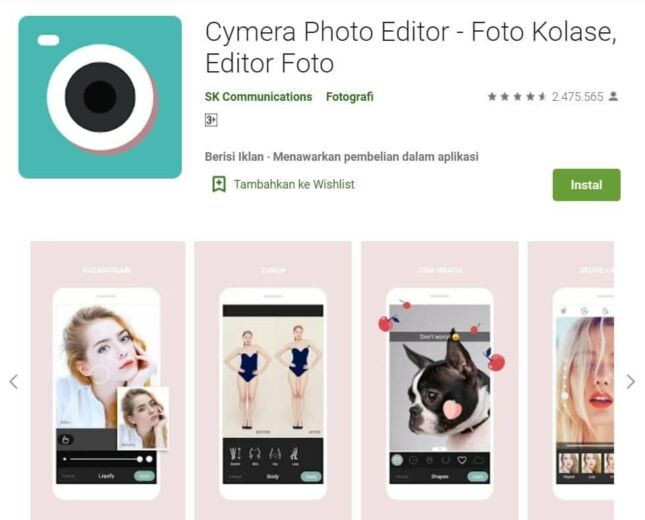 Cymera Photo Editor