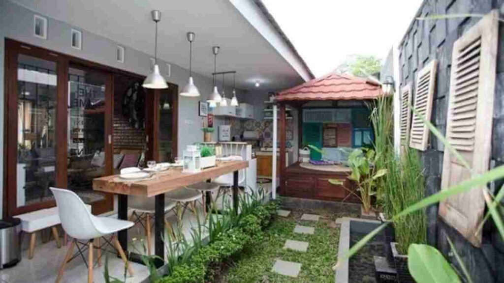 Desain Dapur Luar Rumah