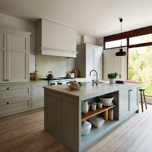 Dapur Minimalis dengan Kitchen Island