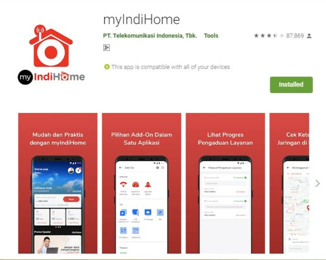 aplikasi myIndiHome