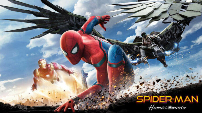 spiderman homecoming keyart