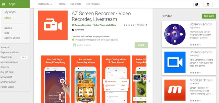 AZ Screen Recorder