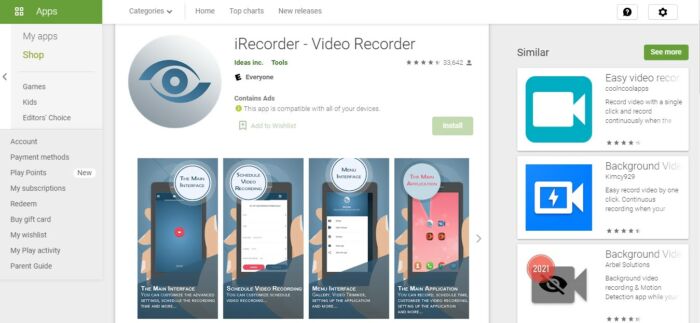 Irecorder