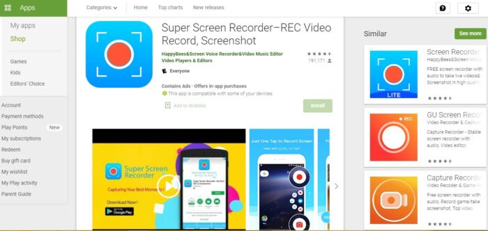 Super Screen Recorder