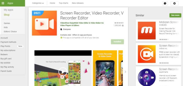 Vrecorder