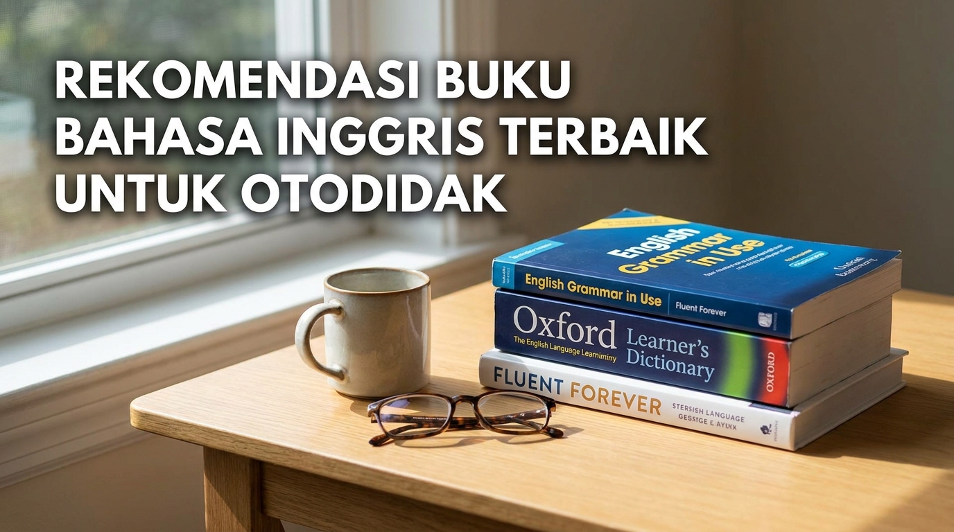 Rekomendasi Buku Bahasa Inggris Terbaik untuk Otodidak