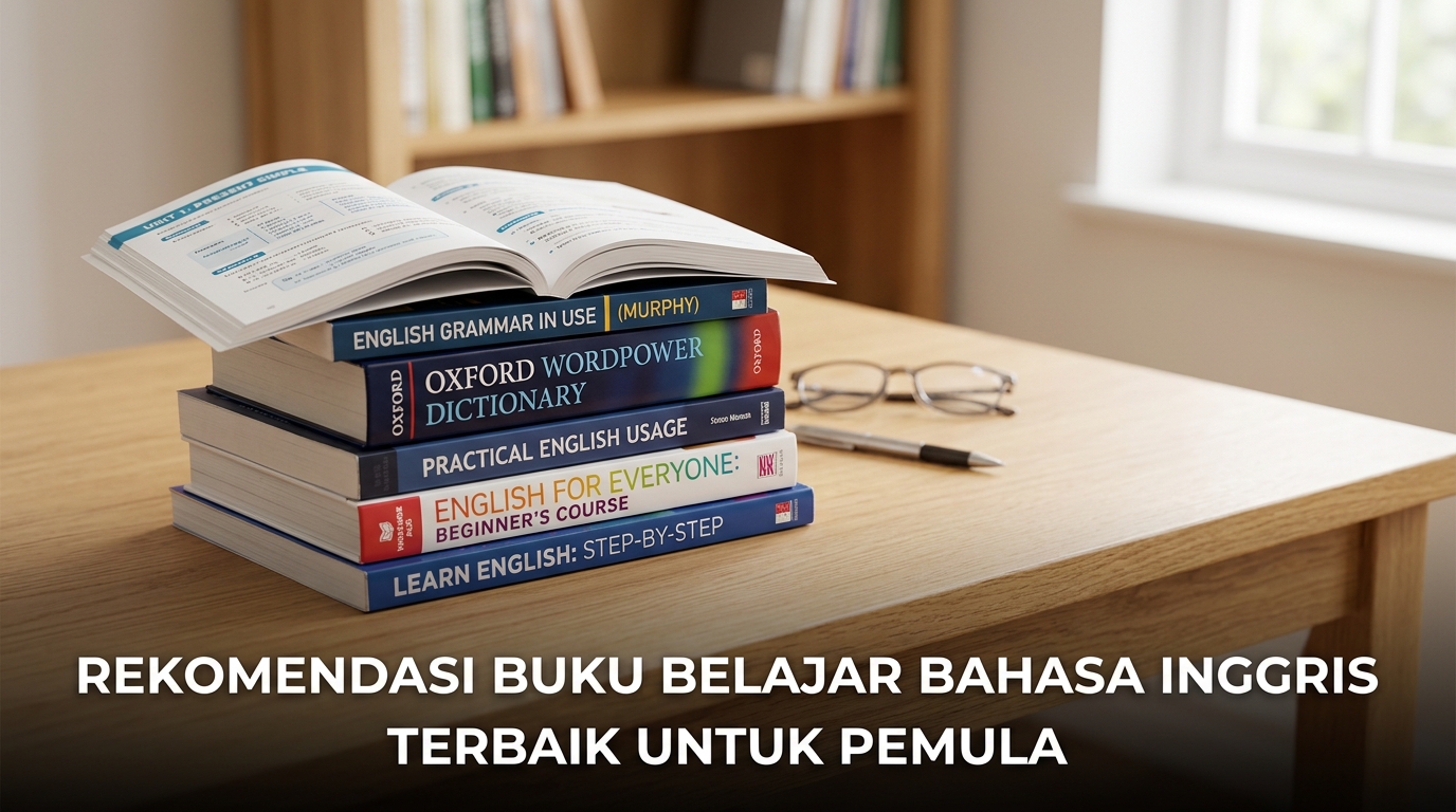 Rekomendasi Buku Belajar Bahasa Inggris Terbaik untuk Pemula