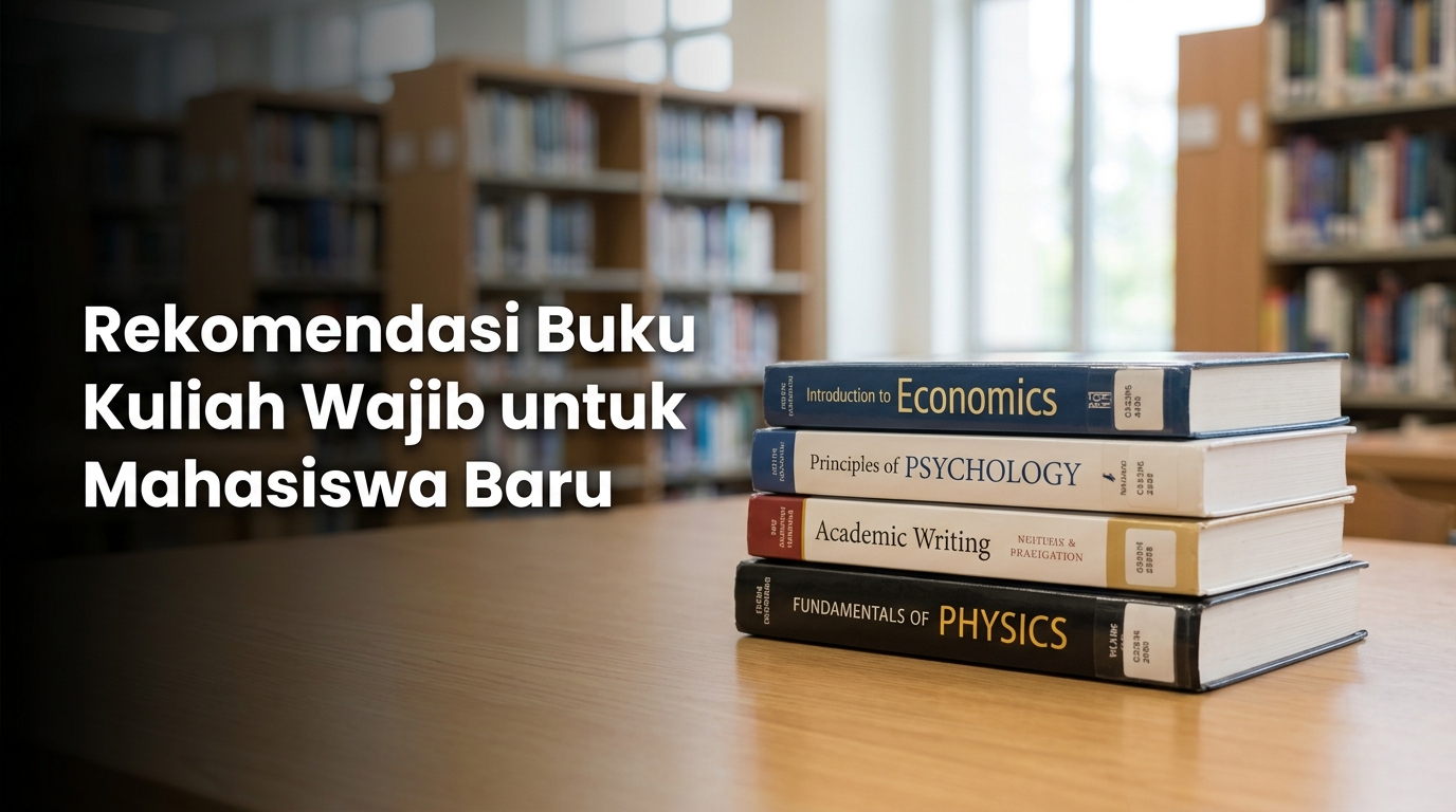 Rekomendasi Buku Kuliah Wajib untuk Mahasiswa Baru
