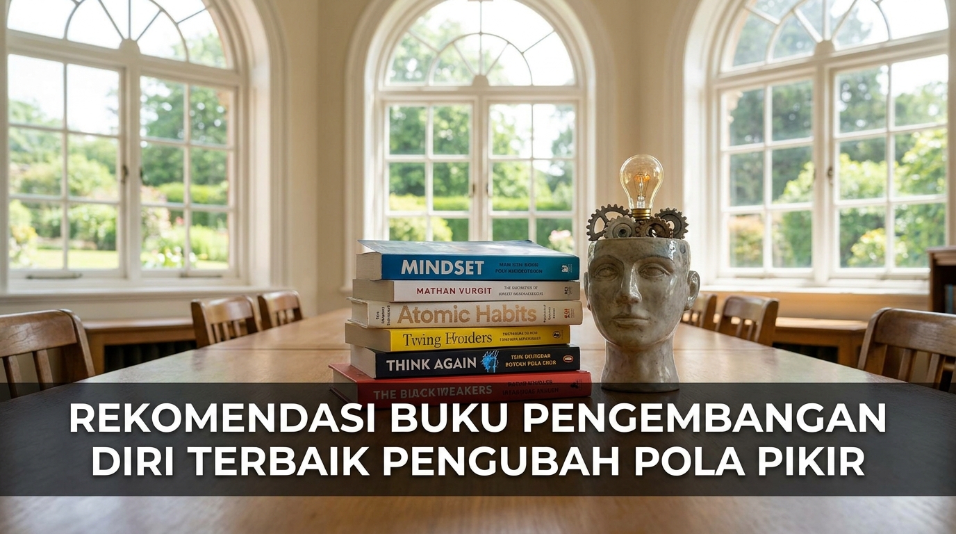 Rekomendasi Buku Pengembangan Diri Terbaik Pengubah Pola Pikir