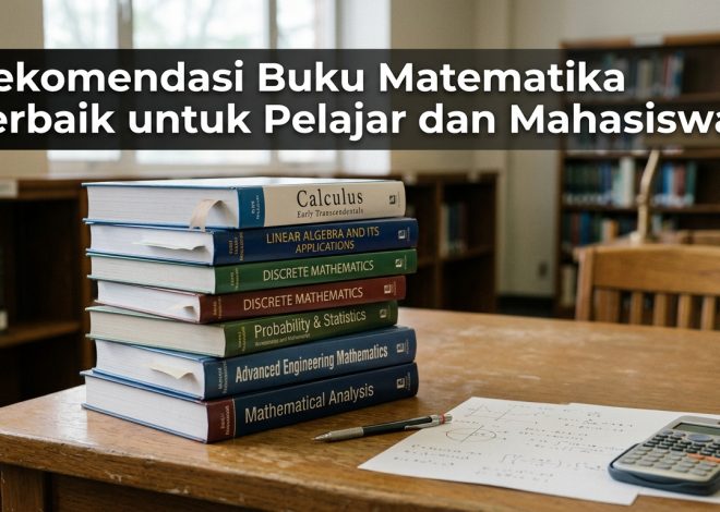 Rekomendasi Buku Matematika Terbaik untuk Pelajar dan Mahasiswa