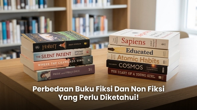 Perbedaan Buku Fiksi Dan Non Fiksi Yang Perlu Diketahui!